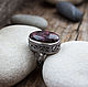 The Royal ring (a ring) with rhodonite 'Galaxy'. Ring. The inspiration of nature in stones. My Livemaster. Фото №4