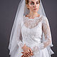 Фата со стразами "Брызги Шампанского". Фаты. Romantic Wedding. Ярмарка Мастеров.  Фото №5