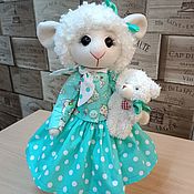 Куклы и игрушки handmade. Livemaster - original item Lisa the Sheep toy. Handmade.