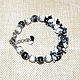 Bracelet bunch of stones black and white howlite and jasper. Bead bracelet. krasota-prirody. My Livemaster. Фото №4