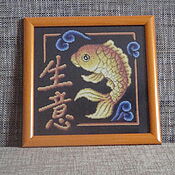 Картины и панно handmade. Livemaster - original item "Goldfish". Handmade.