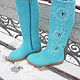 Boots felted 'Gems'. Felt boots. Valena (Lenamaksi). My Livemaster. Фото №4