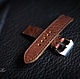Заказать Ремешок для часов из кожи быка. GM Leather. Ярмарка Мастеров. . Ремешок для часов Фото №3