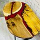 Журнальный столик. Столы. Wood-steel-1. Ярмарка Мастеров.  Фото №4