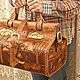 Leather bag ' Wild West'. Valise. schwanzchen. Online shopping on My Livemaster.  Фото №2