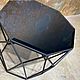 Журнальный столик CRYSTAL. Столы. BULL WULL FURNITURE. Ярмарка Мастеров.  Фото №5