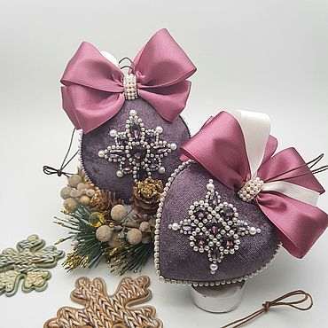 Новогодние Игрушки Из Бархата Новогодние Игрушки Из Бархата