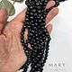 Жемчуг натуральный речной, круглый, 7 - 8 мм, 1 нить, Б890. Бусины. Mary furnitura. Интернет-магазин Ярмарка Мастеров.  Фото №2