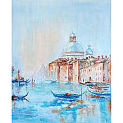 Картины и панно handmade. Livemaster - original item Painting Venice Italian landscape in oil 50h40. Handmade.