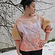 Felted sweater 'Sakura', Klimkin Galina, Sweaters, Losino-Petrovsky,  Фото №1