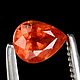 Оранжевый сапфир 0.41ct, Мадагаскар. Камни. «ФИЛОСОФИЯ КАМНЯ». Ярмарка Мастеров.  Фото №4