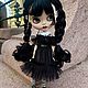 Кукла блайз Wednesday Addams (Уэнздей) по мотивам популярного фильма. Портретная кукла. Юлия. Ярмарка Мастеров.  Фото №6