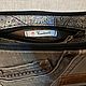 Джинсовая сумка на плечо "багет". Классическая сумка. Kate's JNS bags. Ярмарка Мастеров.  Фото №5