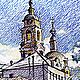 Kolomna. View of St. John the Theologian Church. Pictures. a-studio. Online shopping on My Livemaster.  Фото №2