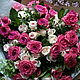 Роза кустовая. Сорт на выбор Упаковка бесплатно. Букеты. DARK FLORIST Флористика Декор ЦВЕТЫ. Ярмарка Мастеров.  Фото №6
