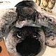 Dog from chinchilla rex natural fur. Stuffed Toys. Holich_toys. Online shopping on My Livemaster.  Фото №2
