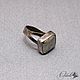 Silver 925 ring with pyrite. Rings. Elena Shevchenko  jeweller (odoli). Online shopping on My Livemaster.  Фото №2