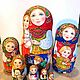 Matryoshka with children, Dolls1, Vitebsk,  Фото №1