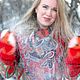 Кумачовый чарующий платочек для самых любимых .Батик шелковый платок. Платки. Платок Батик ANNLOOK Анна Лукьянова. Ярмарка Мастеров.  Фото №6