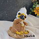 Teddy Animals: Peter the Eaglet. Teddy Toys. Irina Fedi Toys creations. Online shopping on My Livemaster.  Фото №2