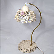 Для дома и интерьера handmade. Livemaster - original item Table lamp Lilac haze. Handmade.