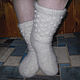 Order Women's knitted high boots 'Beads'. Warm Yarn. Livemaster. . High Boots Фото №3