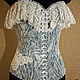 corset with lace
