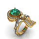 The ring is an Ankh gold 585, emerald, diamonds. Rings. Jewelry Laboratory Alter Ego. Online shopping on My Livemaster.  Фото №2