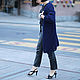  women's long openwork cardigan dark blue. Cardigans. CUTE-KNIT by Nata Onipchenko. My Livemaster. Фото №5