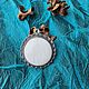 Кулон со сколецитом. Кулон. Karma-jewelry. Интернет-магазин Ярмарка Мастеров.  Фото №2