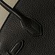 Сумка женская в стиле Birkin 30 черная. Классическая сумка. ART HOUSE - кожевенная мастерская. Ярмарка Мастеров.  Фото №5