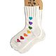 Заказать RussianSocks вязаные носки с сердечками маме девушке сестре. RussianSocks ВЯЗАНЫЕ НОСКИ ВАРЕЖКИ. Ярмарка Мастеров. . Носки Фото №3