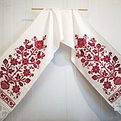 Русский стиль handmade. Livemaster - original item Wedding towel 