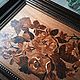Картина "Цветы" маркетри (интарсия). Картины. Marina Art Wood (Marquetry-ART). Интернет-магазин Ярмарка Мастеров.  Фото №2