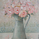 Oil painting 'Tenderness in the jar' 35h50 cm, Pictures, Kaltan,  Фото №1