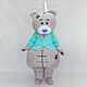 Bear in jacket. Mascot. Props for animators. Work-shop Lillu. Online shopping on My Livemaster.  Фото №2