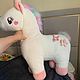 Винтаж: Единорог UNICORN игрушка подушка большая. Сувениры винтажные. И то и это. Ярмарка Мастеров.  Фото №7
