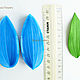Order ' LILY LEAF' SILICONE MOLD (WEINER). Mozza-Flowers. Livemaster. . Molds for making flowers Фото №3