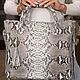 Заказать Сумка Мехико из натуральной кожи питона. EXOTIQUE LUXURY PYTHON. Ярмарка Мастеров. . Сумка-шоппер Фото №3