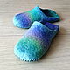 Felted slippers - flip - flops. Flip flops. Saenko Natalya. My Livemaster. Фото №4