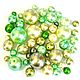 20g Czech beads Mix Light Green Preciosa beads, Beads1, Chelyabinsk,  Фото №1