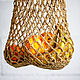 Order Bag-string bag made of hemp, unpainted. Hemp bags and yarn | Alyona Larina (hempforlife). Livemaster. . Shopper Фото №3