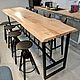 The bar counter made of beech slab, Tables, Ivanovo,  Фото №1
