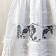 Summer skirt, white, made of boiled cotton. Petticoat, Skirts, Tomsk,  Фото №1