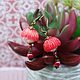 Заказать Серьги из бусин и полимерной глины. Екатерина Матвеева My Flowers Craft. Ярмарка Мастеров. . Серьги классические Фото №3