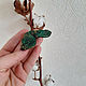 Order Green Moth brooch made of polymer clay. AnnaMalnaya. Livemaster. . Brooches Фото №3