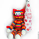 Order Master-class of crochet Toy rainbow Kitty. GALAtoys. Livemaster. . Knitting patterns Фото №3