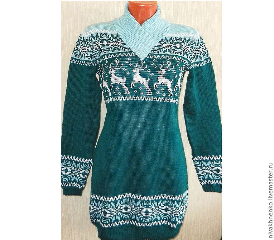 nordic sweater dress