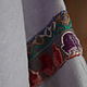 Льняное платье.Лавандовое с рукавами и вышивкой. Платья. Maya Moliq. Ярмарка Мастеров.  Фото №5