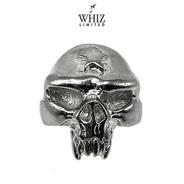 Винтаж: Перстень Череп из стали WHIZ LIMITED. Япония. . Винтаж ручной работы - Ярмарка Мастеров Винтаж ручной работы. Ярмарка Мастеров - ручная работа Винтаж: Перстень Череп из стали WHIZ LIMITED. Япония. Handmade.
